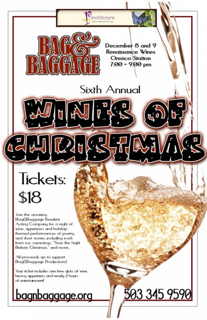 Wines of Christmas poster